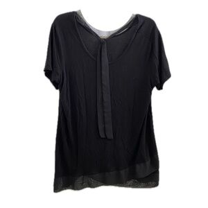 Women's Short Sleeve Blouse Size: X-Large